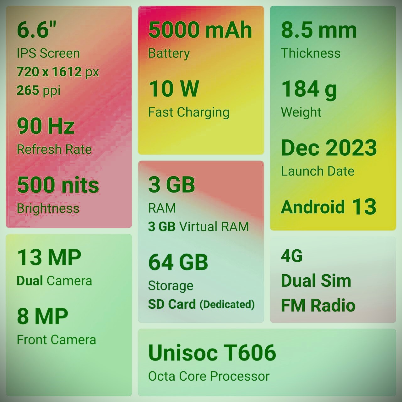 Infinix Smart 8 HD phone